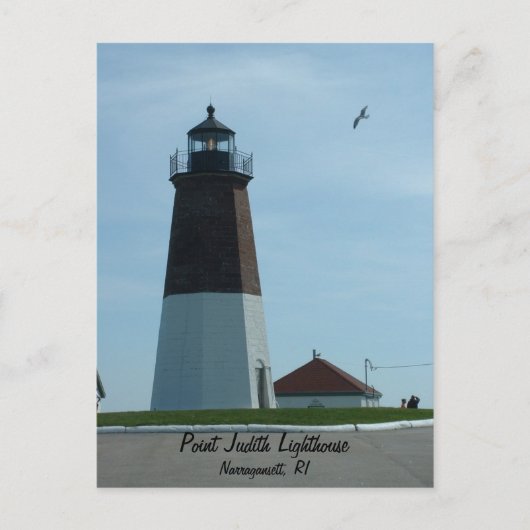 Point Judith Lighthouse Briefkaart (Voorkant)