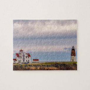 Point Judith Lighthouse op Rhode Island Legpuzzel