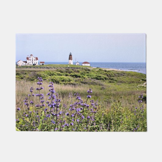 Point Judith Lighthouse, Rhode Island Deur Mat (Voorkant)