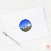 Point Judith Lighthouse, RI Ronde Sticker (Envelop)