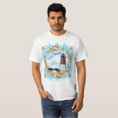 Point Judith Lighthouse t-shirt (Voorkant volledig)