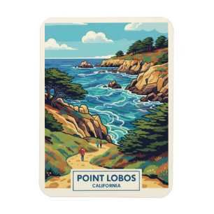 Point Lobos California Reis Magneet