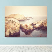 Point Lobos Coast Canvas Afdruk (Insitu (Houten vloer))