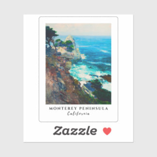 Point Lobos Monterey Peninsula California Seascape Sticker