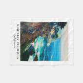 Point Lobos Monterey schiereiland Kust Californië Fleece Deken (Voorkant (Horizontaal))