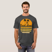 Point Loma CA  Retro 70s Throwback Surf T-shirt (Voorkant volledig)
