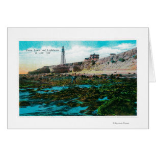 Point Loma et phare à basse marée