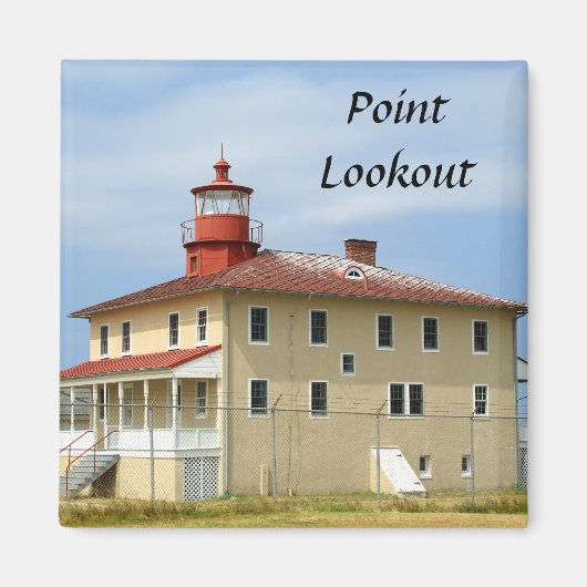 Point Lookout Vuurtoren Magneet (Voorkant)