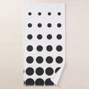 Point motif demi-ton moderne rétro