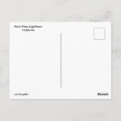 Point Pinos Lighthouse Briefkaart (Achterkant)