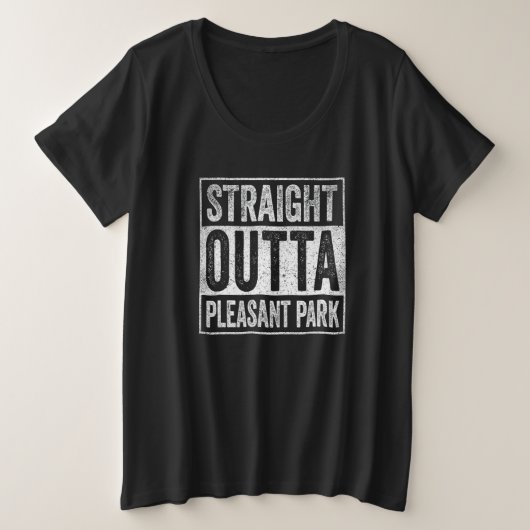 Point Pleasant Park Merchandise Straight Outta Ple (Design devant)