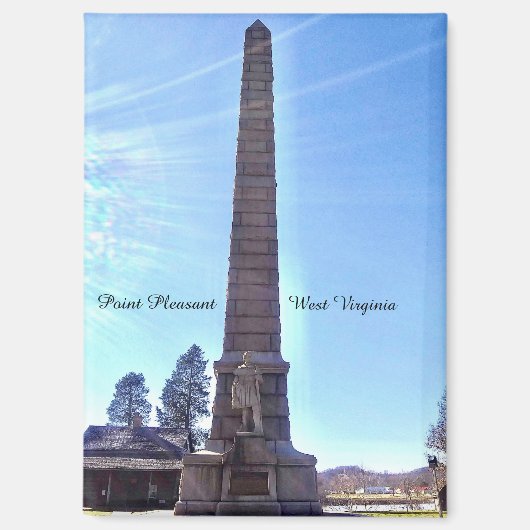 Point Pleasant West Virginia Magnet  Magneet (Voorkant)