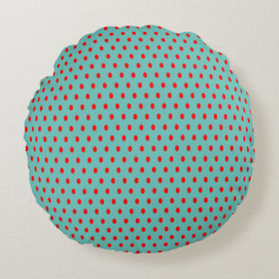 Point Polka - Coussin rond