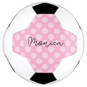 Point Polka rose clair personnalisé