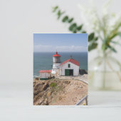 Point Reyes Lighthouse, Marin County, Californië Briefkaart (Staand voorkant)