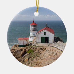 Point Reyes Lighthouse, Marin County, Californië Keramisch Ornament