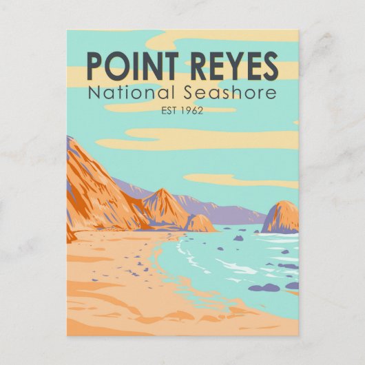 Point Reyes National Seashore  Briefkaart (Voorkant)
