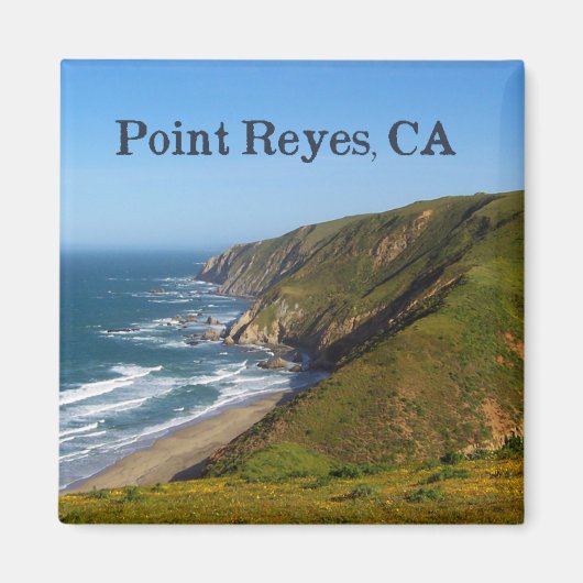 Point Reyes National Seashore California Magnet Magneet (Voorkant)