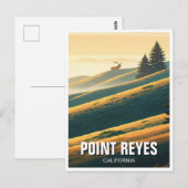 Point Reyes National Seashore Elk Briefkaart (Voorkant / Achterkant)