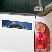 Point Reyes National Seashore Lighthouse CA Bumper Bumpersticker (Op Truck)