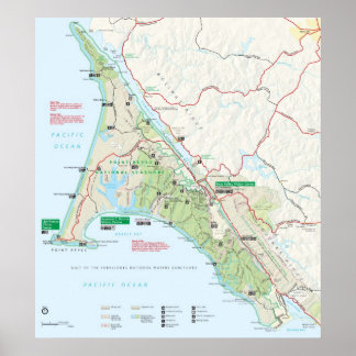 Point Reyes National Seashore Poster