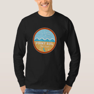 Point Sal State Beach California CA Beach Waves T-shirt