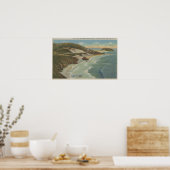 Point Sur, Carmel San Simeon Section, Hwy 1 Uitzic Poster (Keuken)
