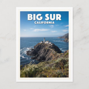 Point Sur Lighthouse Big Sur California Reis Briefkaart