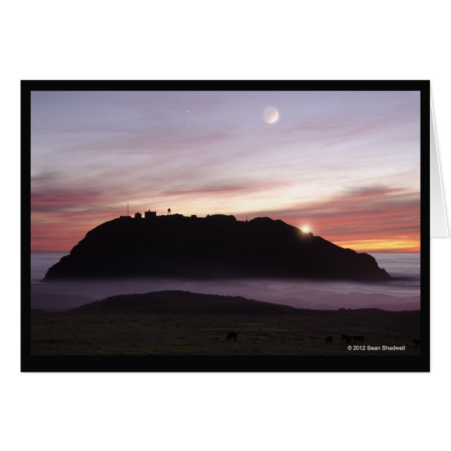 Point Sur Moon (Devant Horizontal)