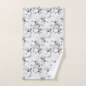 Point, vache noire (Serviette à main)