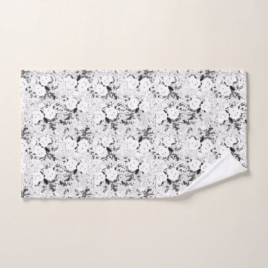 Point, vache noire (Serviette à main)