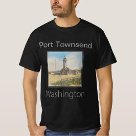 Point Wilson Lighthouse, een vuurtoren in Port Tow T-shirt