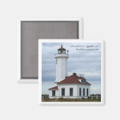 Point Wilson Lighthouse Magnet (Recto/Verso)