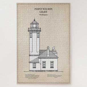 Point Wilson Lighthouse - Washington - SBD Legpuzzel