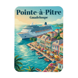 Pointe-à-Pitre Cruisehaven Guadeloupe Magneet