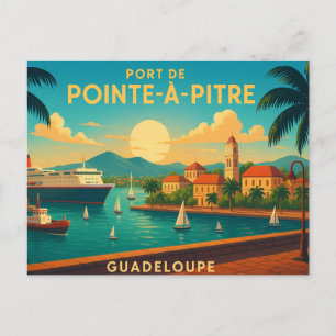 Pointe-à-Pitre Guadeloupe Briefkaart