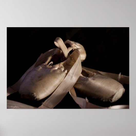 Pointe (ballet) schoenen poster (Voorkant)