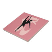 Pointe Ballet Tegeltje (Zijkant)