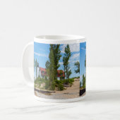 Pointe Betsie Lighthouse Coffee Mug (Devant gauche)