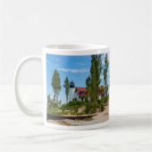 Pointe Betsie Lighthouse Coffee Mug (Gauche)