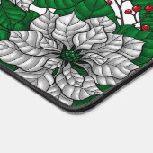 Pointe blanche, motif de Noël (Coin)