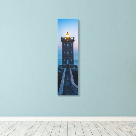 Pointe de Kermorvan Phare Toile Verte Art (Insitu (Plancher de Bois))