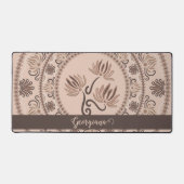 Pointe de renouveau personnalisé Mocha Rococo Mand (Recto)