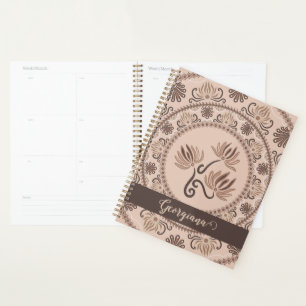 Pointe de renouveau personnalisé Mocha Rococo Mand