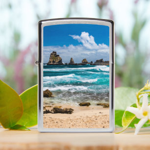 Pointe des Chateaux, Guadeloupe #1 Zippo Lighter