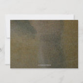 Pointé orteils Ballerina Party Invitation (Dos)