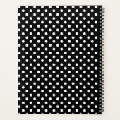 Pointe Polka Noir & Blanc Personnalisé 2026 Entrep (Dos)