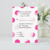 Pointe rose RSVP avec choix Entree (Debout devant)