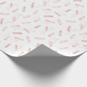 Pointe Shoe Pattern Cadeaupapier (Hoek)