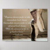 Pointe Shoe poster (Voorkant)